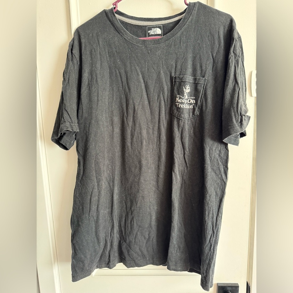 North Face Men's Short Sleeve Camping Notes Pocket Tee